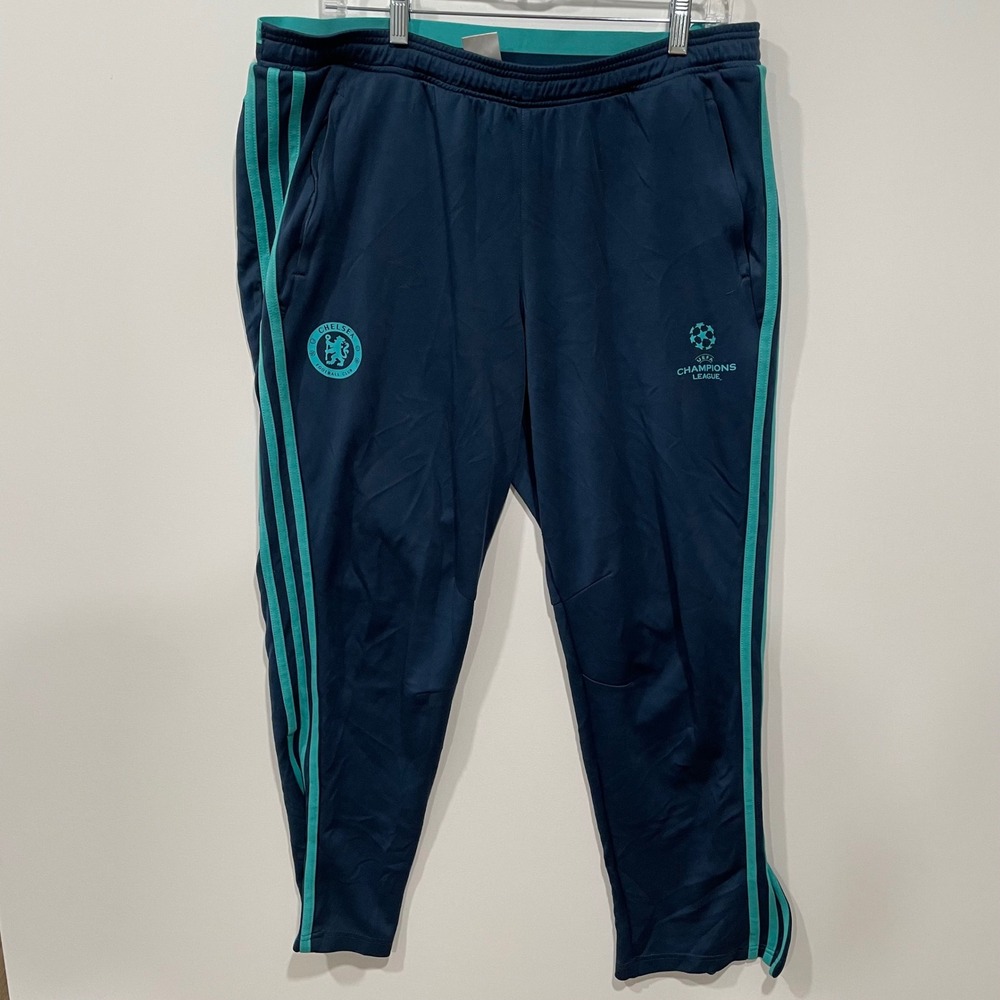 Chelsea Football‎ Club Adidas Champions League Track Pants Mens XL